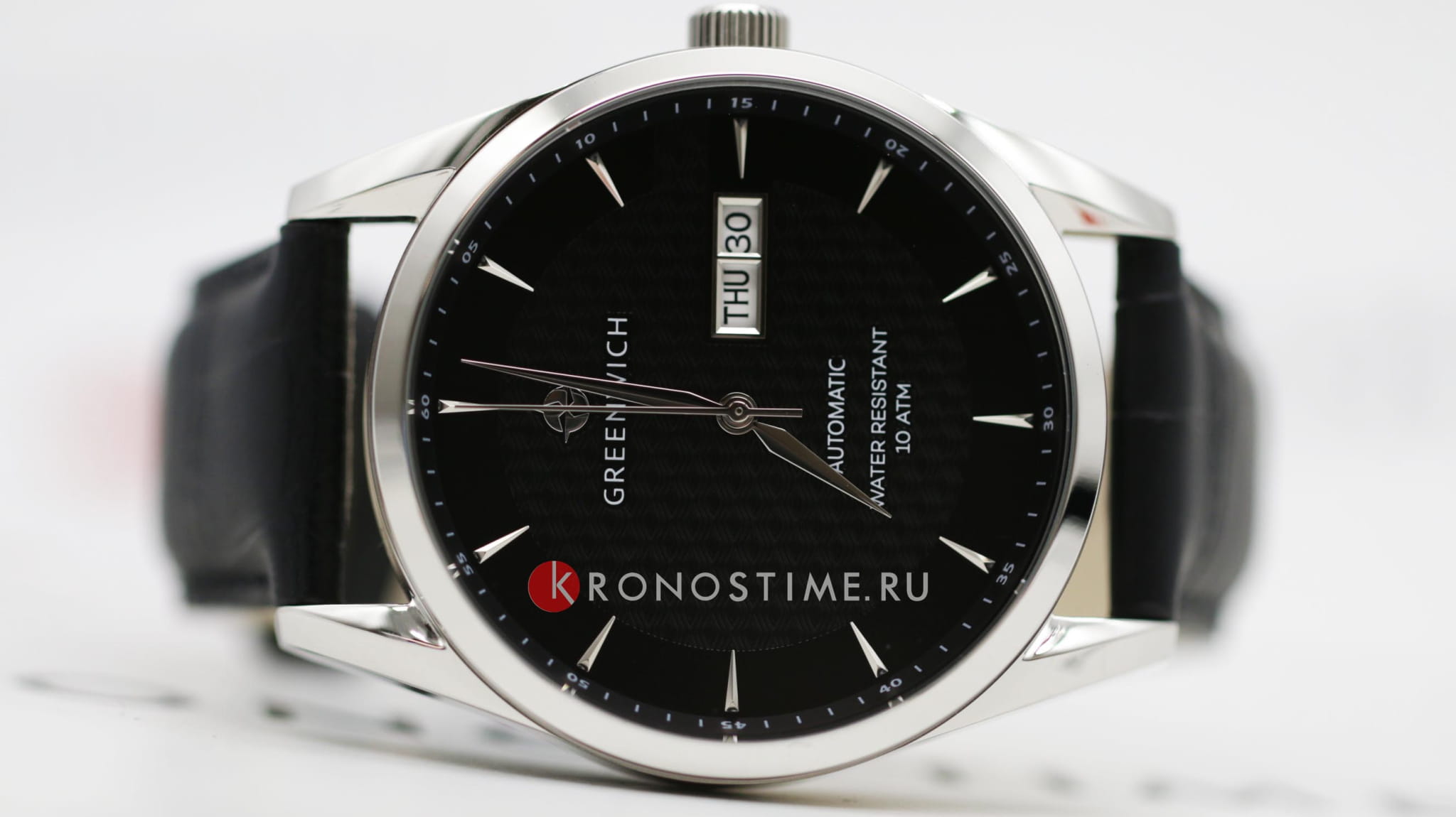 Greenwich Greenwich Good Luck Classic GW 074.11.31 , наручные мужские часы фото под углом